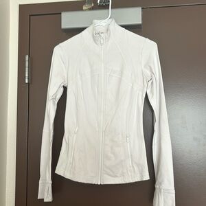 Brand New White Lululemon Define Jacket